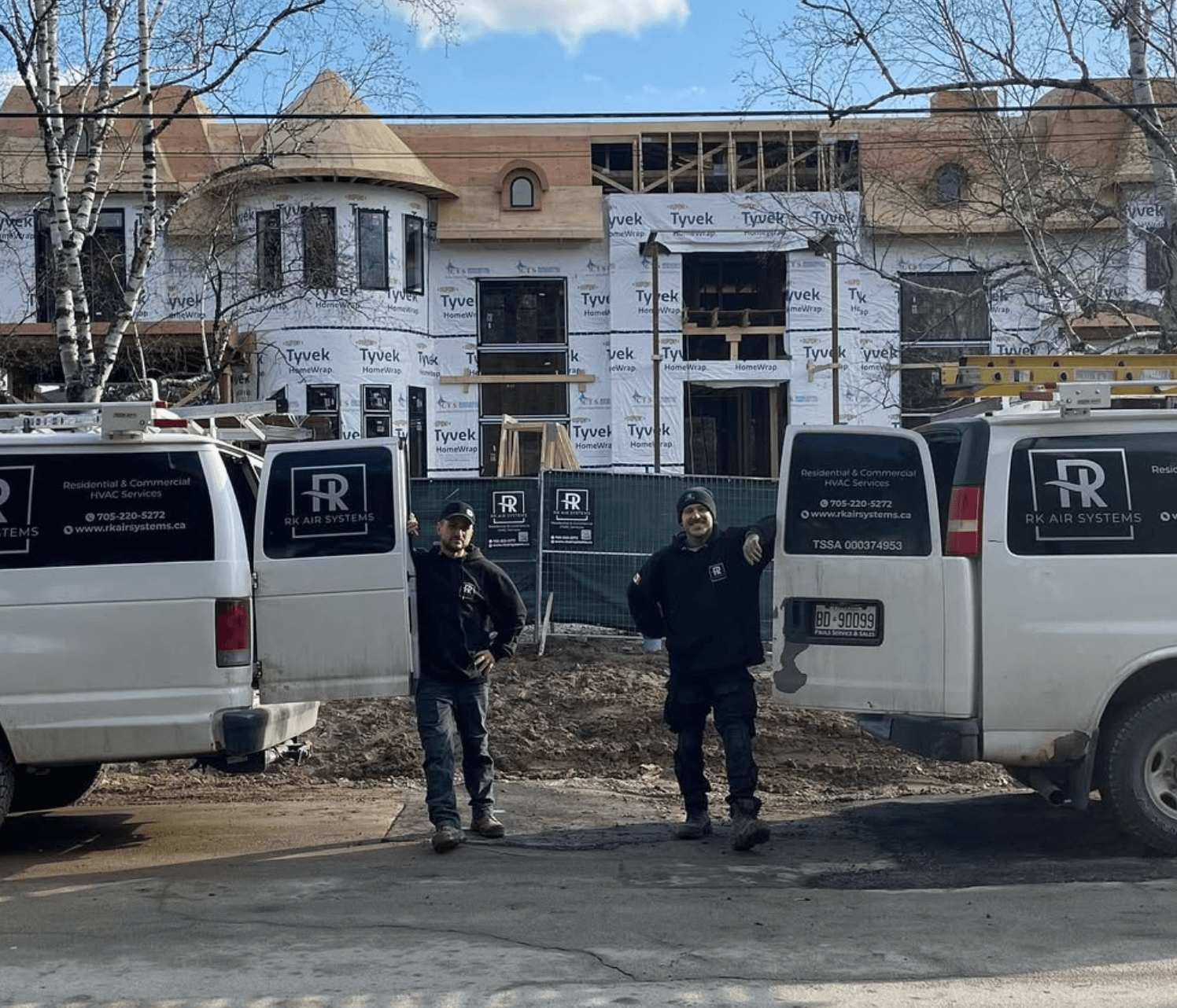 Professional HVAC installation by RK AirSystems in Barrie